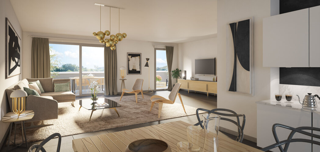Programme immobilier neuf Ora - Bordeaux : logements neufs lumineux et sécurisés à Caudéran (33000) - Référence : 14832