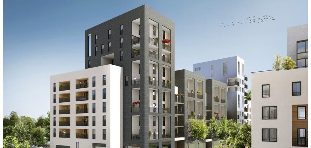 Programme immobilier neuf VILLAPOLLONIA - Bordeaux résidence avec terrasses aux Bassins à Flot (33000) - Référence : 18252