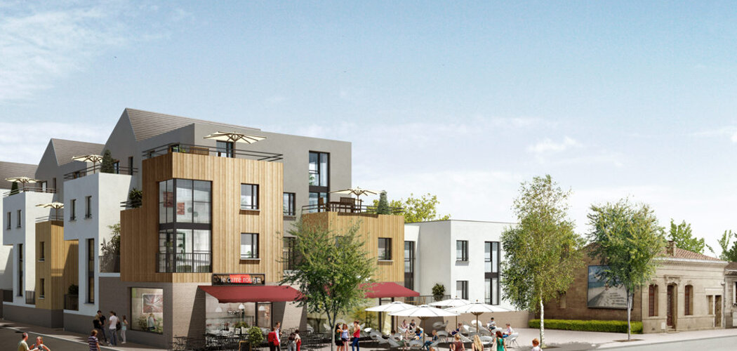 Programme immobilier neuf VILLAPOLLONIA - Bordeaux résidence avec terrasses aux Bassins à Flot (33000) - Référence : 18252
