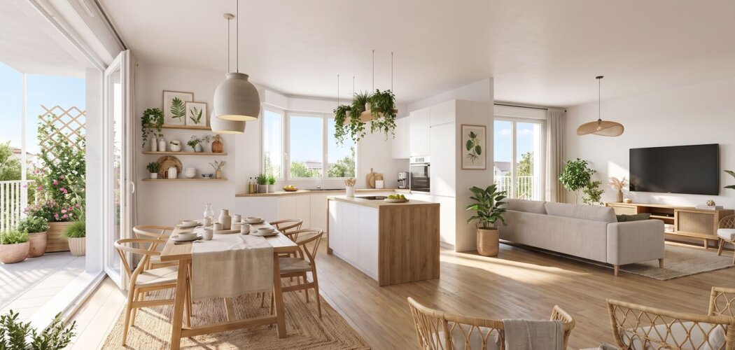 Programme immobilier neuf Agata - Bruges : logements neufs T2–T4 proche du centre-ville (33520) - Référence : 14997