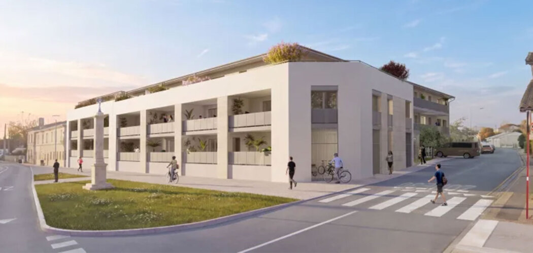 Programme immobilier neuf Terres Blanches - Carbon Blanc cadre résidentiel proche tram A et rocade (33560) - Référence : 17608