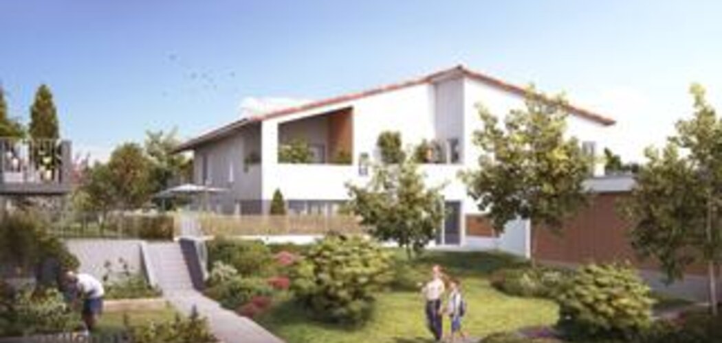 Programme immobilier neuf SAINTHESIA - Fargues-Saint-Hilaire : Résidence T2–T4 avec cadre verdoyant et confort optimisé proche des commodités (33370) - Référence : 7004
