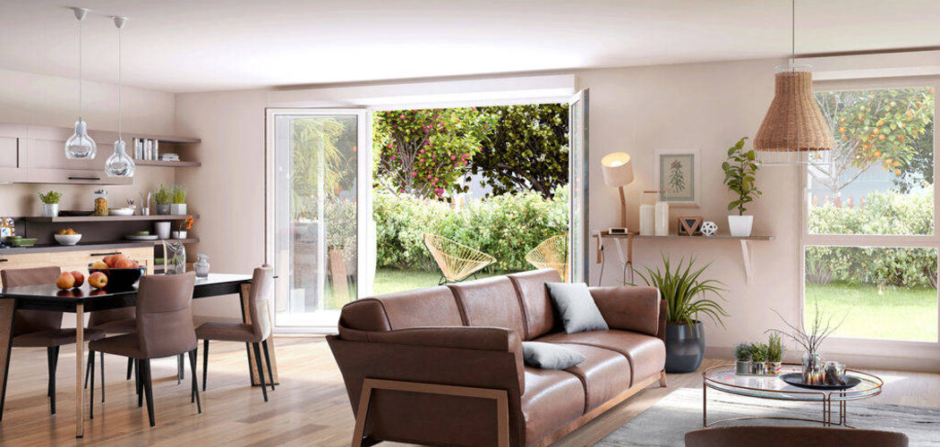 Programme immobilier neuf SAINTHESIA - Fargues-Saint-Hilaire : Résidence T2–T4 avec cadre verdoyant et confort optimisé proche des commodités (33370) - Référence : 7004