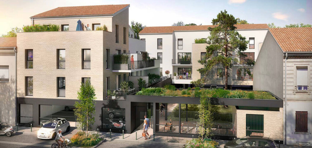 Programme immobilier neuf BRIDGE SIDE - Floirac au bord de la Garonne (33270) - Référence : 18230