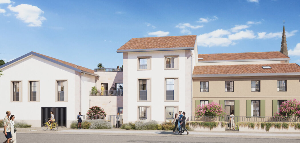 Programme immobilier neuf HERITAGE - Le Taillan-Médoc : logements neufs T2–T4 proche des transports (33320) - Référence : 15053