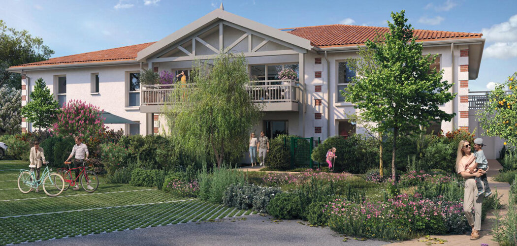 Programme immobilier neuf VILLAS PLUME - Le Teich résidence près de la plage du Teich (33470) - Référence : 18311