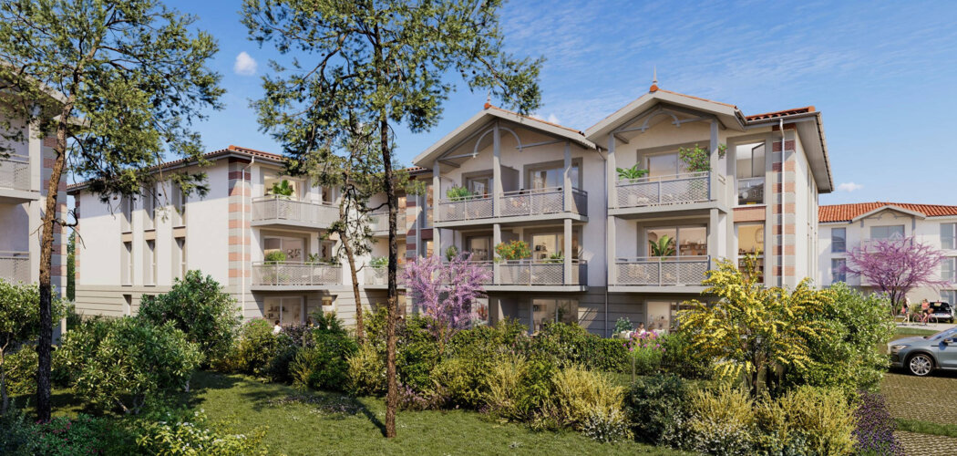 Programme immobilier neuf LA HUSTA - Marcheprime entre Bordeaux et le Bassin proche gare TER (33380) - Référence : 14956