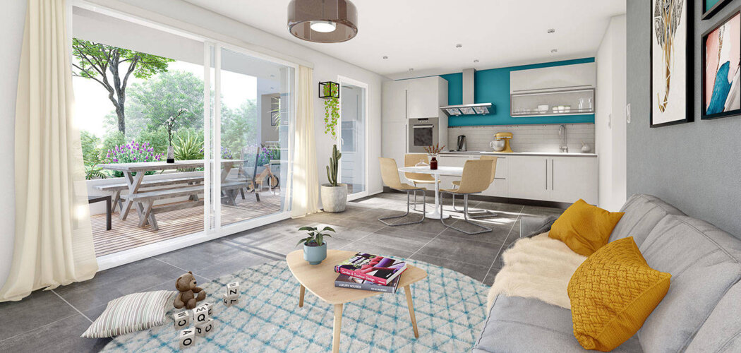 Programme immobilier neuf LES VILLAS JARDINS - Martignas-sur-Jalle : Résidence T2–T4 avec cadre balnéaire et confort optimisé proche des commodités (33127) - Référence : 14324