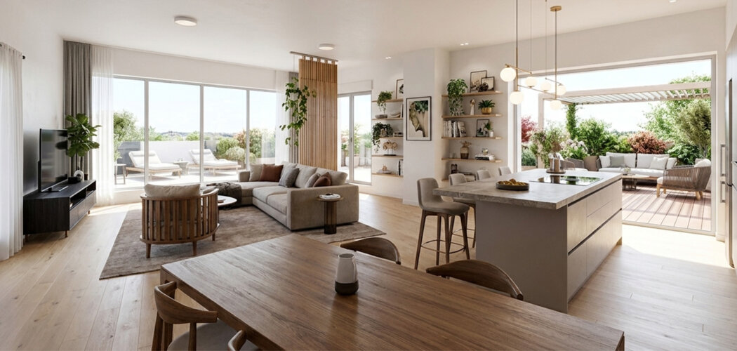 Programme immobilier neuf MAGNOLIA - Mérignac : logements neufs du studio au 6 pièces proches de Bordeaux et des transports (33700) - Référence : 15048