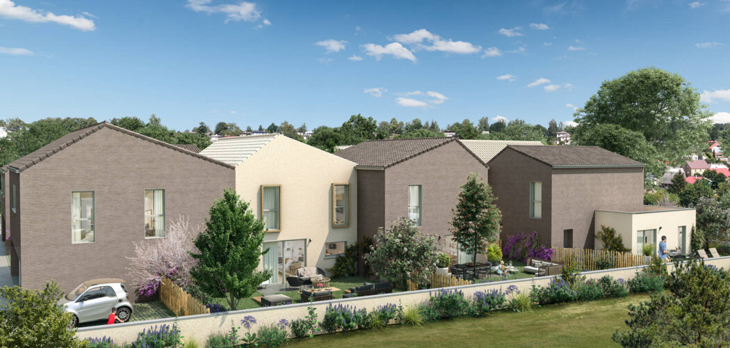 Programme immobilier neuf Quintessence -  Pessac : maisons et appartements neufs sécurisés proche du lycée (33600) - Référence : 12960