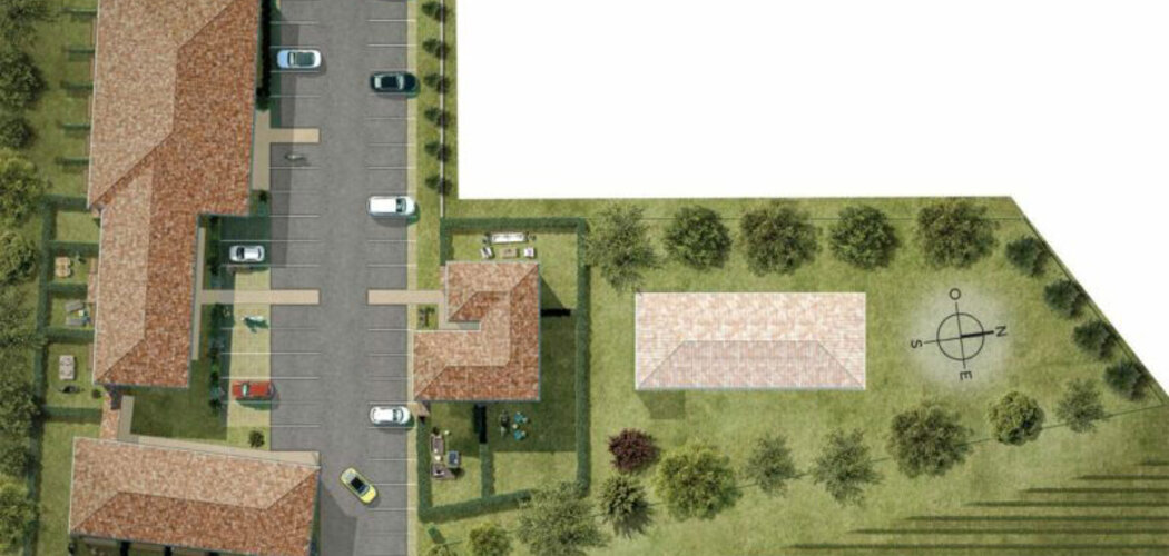 Programme immobilier neuf VISTA VINIA - Sainte-Eulalie : Résidence T3–T4 avec cadre champêtre et confort familial proche des espaces verts (33560) - Référence : 13107