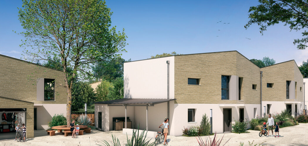 Programme immobilier neuf Nuances - Villenave d’Ornon : Résidence T3–T5 avec cadre pavillonnaire et confort optimisé proche des commodités (33140) - Référence : 14488