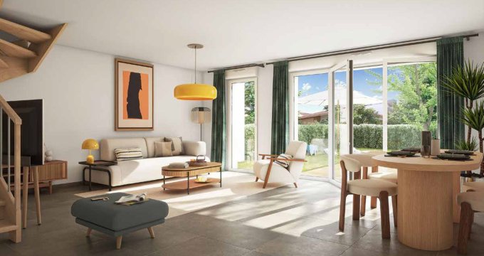 Achat / Vente immobilier neuf Pessac quartier calme à deux pas de la Forêt de Bourgailh (33600) - Réf. 12650