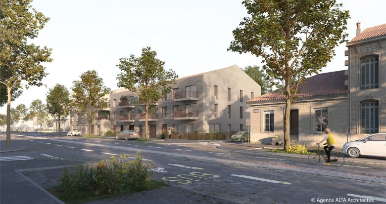 Achat / Vente immobilier neuf Bègles à deux pas de la ligne de tramway C (33130) - Réf. 12904
