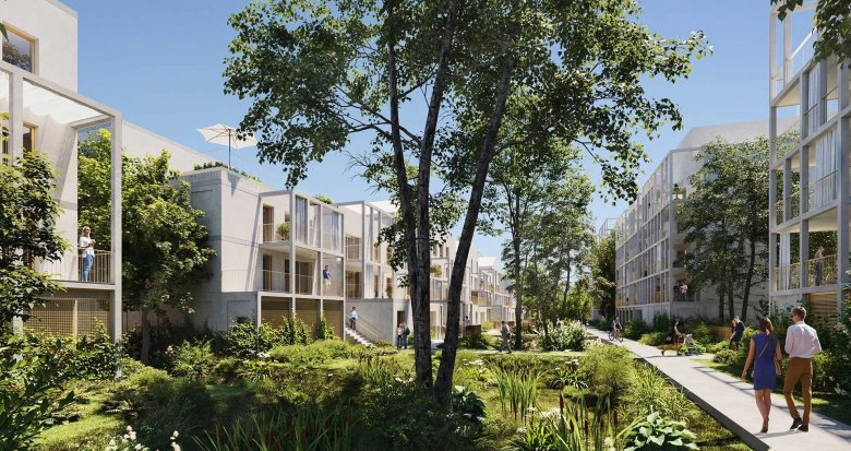 Achat / Vente immobilier neuf Bègles à deux pas des berges de la Garonne (33130) - Réf. 12740
