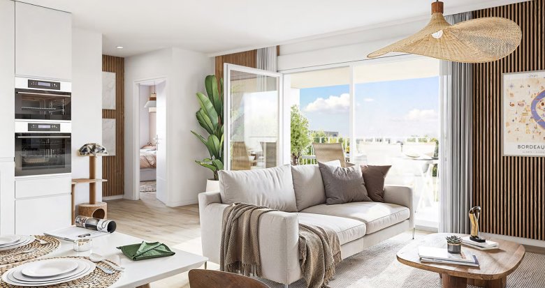 Achat / Vente immobilier neuf Bordeaux à 4 minutes à pied de l’arrêt de tramway (33000) - Réf. 12855