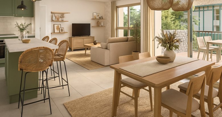 Achat / Vente immobilier neuf Le Barp à 30 min de Bordeaux et du Bassin d’Arcachon (33114) - Réf. 13674