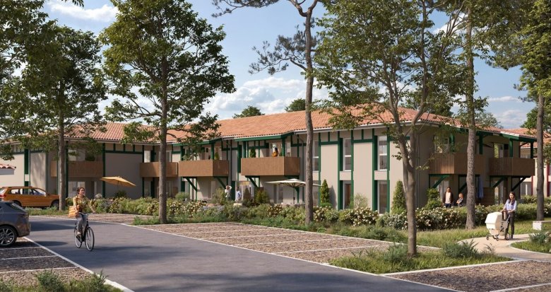 Achat / Vente immobilier neuf Le Barp à 30 min de Bordeaux et du Bassin d’Arcachon (33114) - Réf. 13674