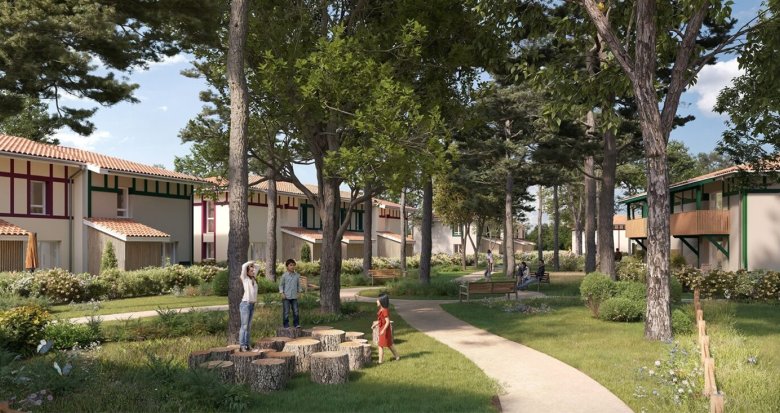 Achat / Vente immobilier neuf Le Barp à 30 min de Bordeaux et du Bassin d’Arcachon (33114) - Réf. 13674