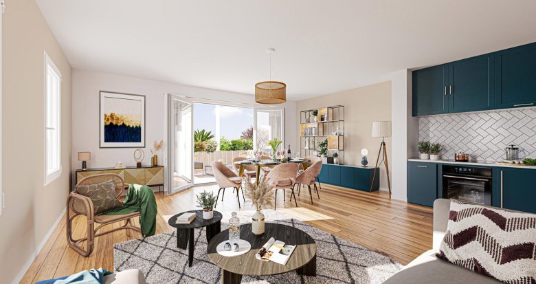 Achat / Vente immobilier neuf Villenave-d'Ornon au pied du tramway (33140) - Réf. 12966