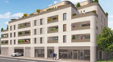 Programme immobilier neuf Les Terrasses de la Victoire - Ambarès-et-Lagrave proche gare à 15 min de Bordeaux en train (33440) - Référence : 14042