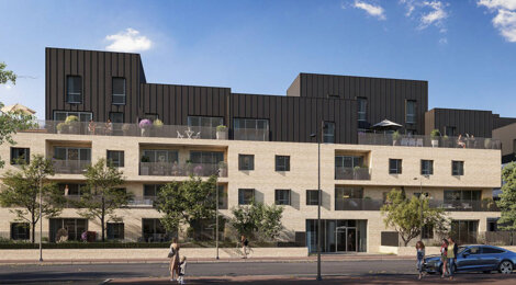 Programme immobilier neuf The Edge - Bègles : Résidence T2–T5 avec cadre familial et confort optimisé proche des transports (33130) - Référence : 14626