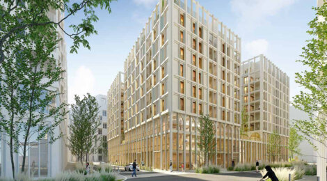 Programme immobilier neuf HEKA - Bordeaux : logements neufs intimistes et sécurisés à deux pas du Parc Armagnac (33000) - Référence : 7381