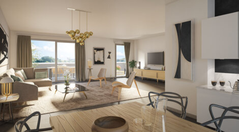 Programme immobilier neuf Ora - Bordeaux : logements neufs lumineux et sécurisés à Caudéran (33000) - Référence : 14832