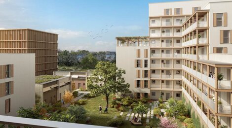 Programme immobilier neuf 30e Avenue -  Bordeaux : logements neufs sécurisés et verdoyants proche des commodités (33000) - Référence : 14920