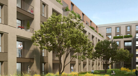 Programme immobilier neuf Brazz'Île - Bordeaux : logements neufs T2–T4 duplex près de la Brazzaligne (33000) - Référence : 14926