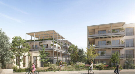 Programme immobilier neuf L'Ecrin des Chartrons - Bordeaux : logements neufs T2–T5 duplex proche du centre-ville (33000) - Référence : 16936