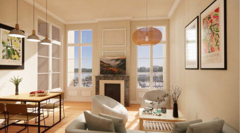 Programme immobilier neuf 14 Quai de la Monnaie - Bordeaux, réhabilitation à proximité du tram Saint-Michel (33000) - Référence : 13433