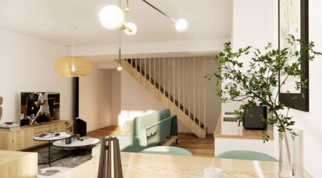 Programme immobilier neuf Sainte Catherine - Bordeaux, réhabilitation proche  du tram B (33000) - Référence : 13432