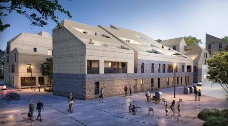 Programme immobilier neuf Parvis Orion - Bordeaux : Résidence studio–T5 avec cadre résidentiel et luminosité naturelle proche des commodités (33000) - Référence : 14205