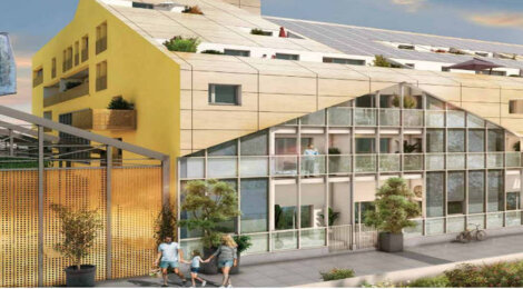 Programme immobilier neuf Home - Bordeaux : Résidence studio–T5 avec espaces extérieurs et prestations haut de gamme dans le quartier Caserne Niel (33000) - Référence : 14192