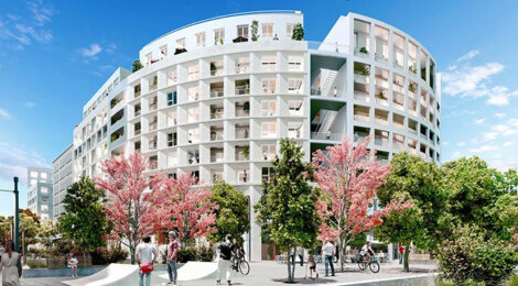 Programme immobilier neuf QUAI NEUF - OTAGO & CALLAO - Bordeaux : Résidence studio–T6 avec cadre contemporain et confort optimisé proche des transports (33000) - Référence : 14263