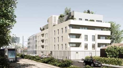 Programme immobilier neuf LES TERRASSES DE VICTORIA - Bordeaux : Résidence T2–T5 avec cadre urbain et confort optimisé proche des transports (33000) - Référence : 6762