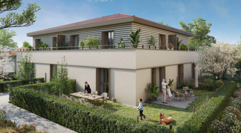 Programme immobilier neuf Le Florilège - Gradignan : logements neufs sécurisés et verdoyants proche des services (33170) - Référence : 7917