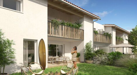 Programme immobilier neuf L'ESQUIREY - Gujan-Mestras adresse entre forêt et Bassin d’Arcachon (33470) - Référence : 14985