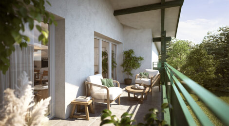 Programme immobilier neuf COTE SALINE - Gujan-Mestras : logements neufs sécurisés et verdoyants proche des commodités (33470) - Référence : 14981
