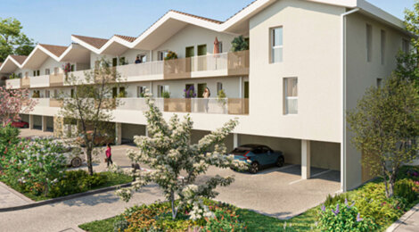 Programme immobilier neuf Les Terrasses de l'Agora - Le Barp adresse verdoyante en plein centre (33114) - Référence : 17462