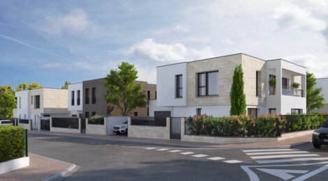 Programme immobilier neuf Villa Lumière -  Le Bouscat : logements neufs sécurisés et verdoyants avec piscine privée (33110) - Référence : 8040