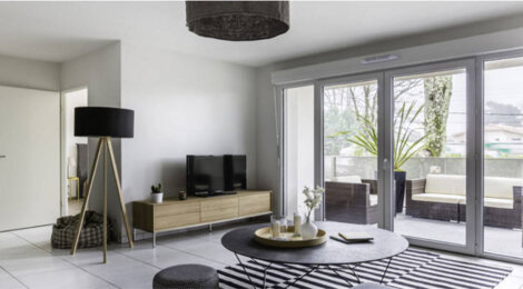 Programme immobilier neuf LES GIRONDINES - Le Haillan : Résidence T4 avec cadre verdoyant et confort moderne proche des commodités (33185) - Référence : 4554