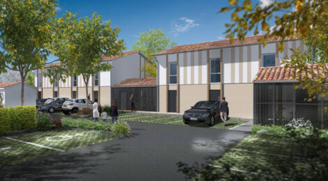 Programme immobilier neuf LES GIRONDINES - Le Haillan : Résidence T4 avec cadre verdoyant et confort moderne proche des commodités (33185) - Référence : 4554