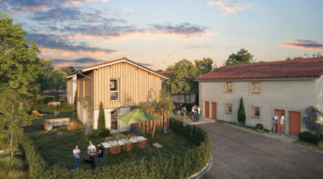 Programme immobilier neuf LES SOLEILS D'OYAT - Le Porge à deux pas du centre-ville et plages (33680) - Référence : 11326