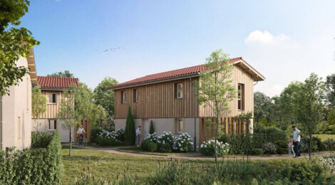 Programme immobilier neuf LES SOLEILS D'OYAT - Le Porge à deux pas du centre-ville et plages (33680) - Référence : 11326