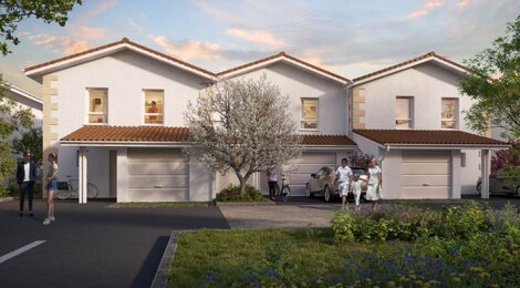 Programme immobilier neuf Les Jardins de Braude - Le Taillan-Médoc aux portes  de Bordeaux (33320) - Référence : 17299