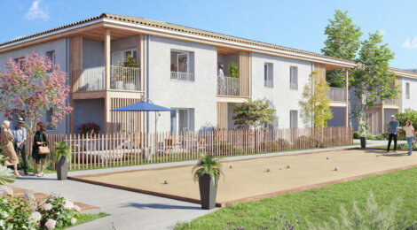 Programme immobilier neuf DOMAINE BELLEVUE - Léognan cadre résidentiel entre vignobles et métropole bordelaise (33850) - Référence : 11884