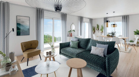Programme immobilier neuf EUPHORBIA - Mérignac au sein du quartier du Parc Mirepin (33700) - Référence : 15049