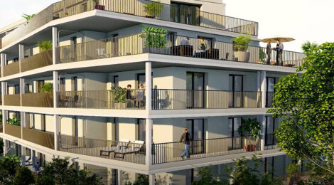 Programme immobilier neuf EUPHORBIA - Mérignac au sein du quartier du Parc Mirepin (33700) - Référence : 15049